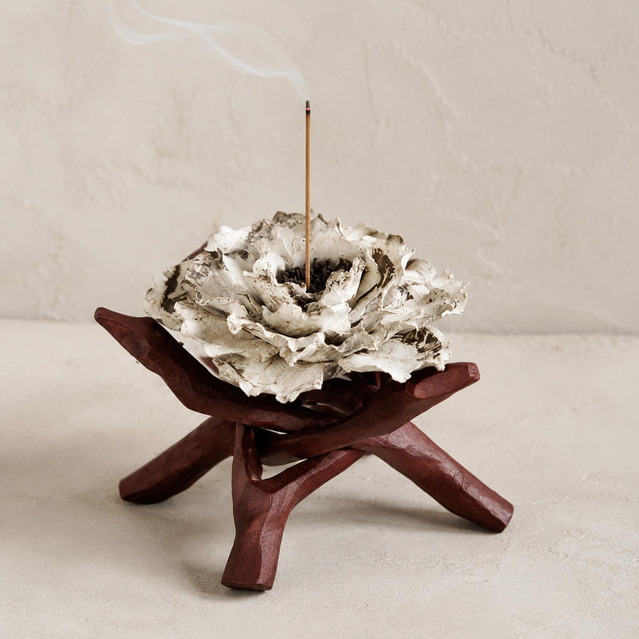 MoonMurmur peony incense ritual set